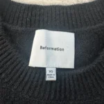 Thumbnail for Reformation Bell Mini Cashmere Dress XS