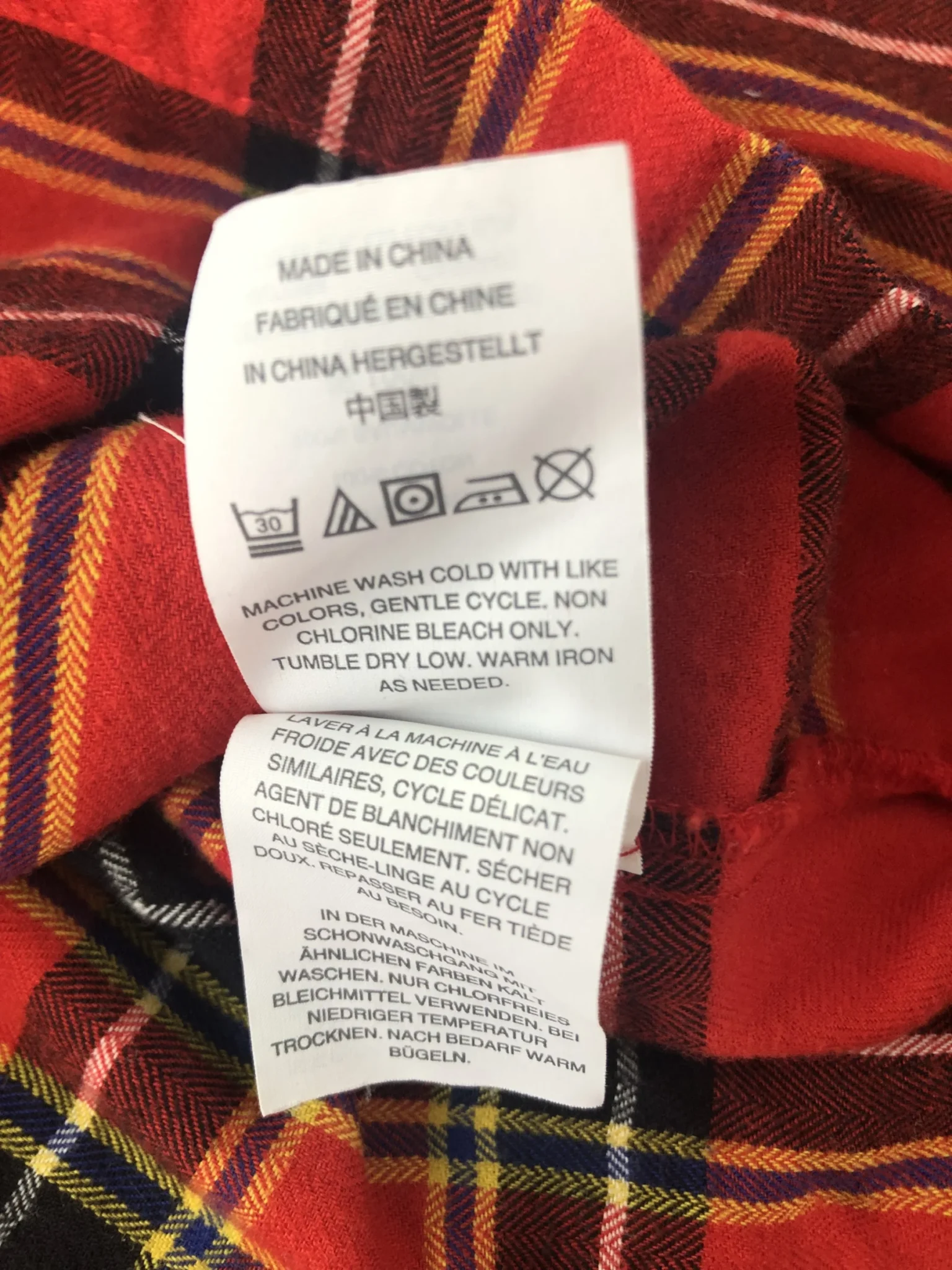 Image for J Crew Tartan Blouse XXS
