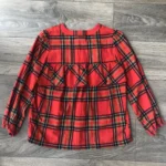 Thumbnail for J Crew Tartan Blouse XXS