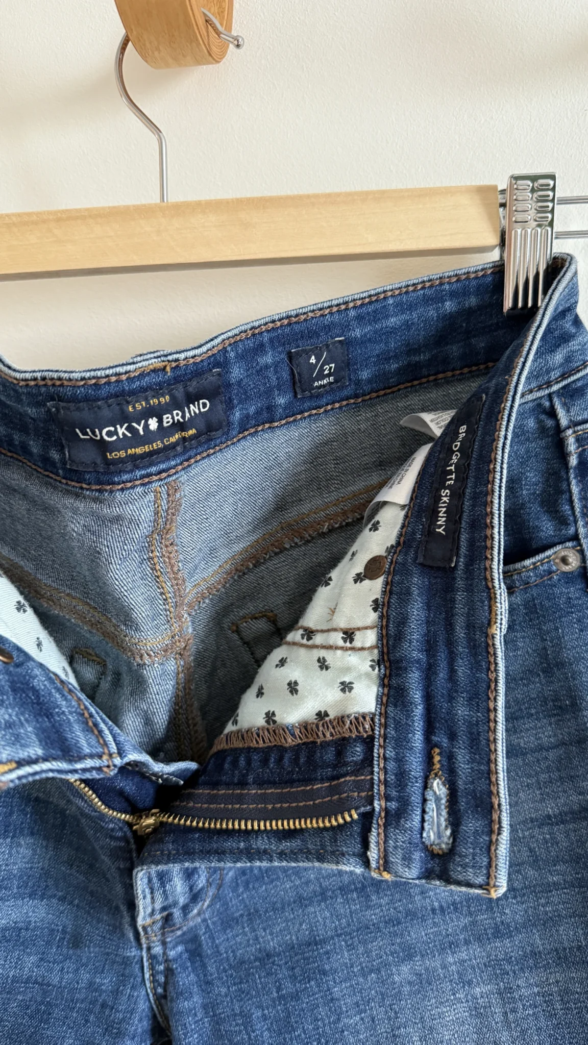 Image for Jean skinny, cheville