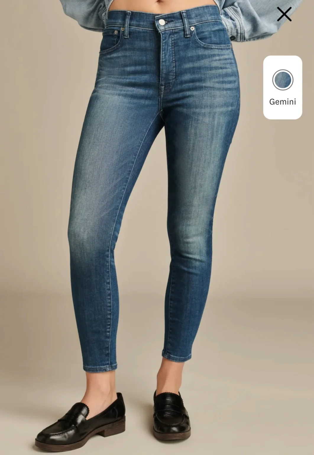 Image for Jean skinny, cheville