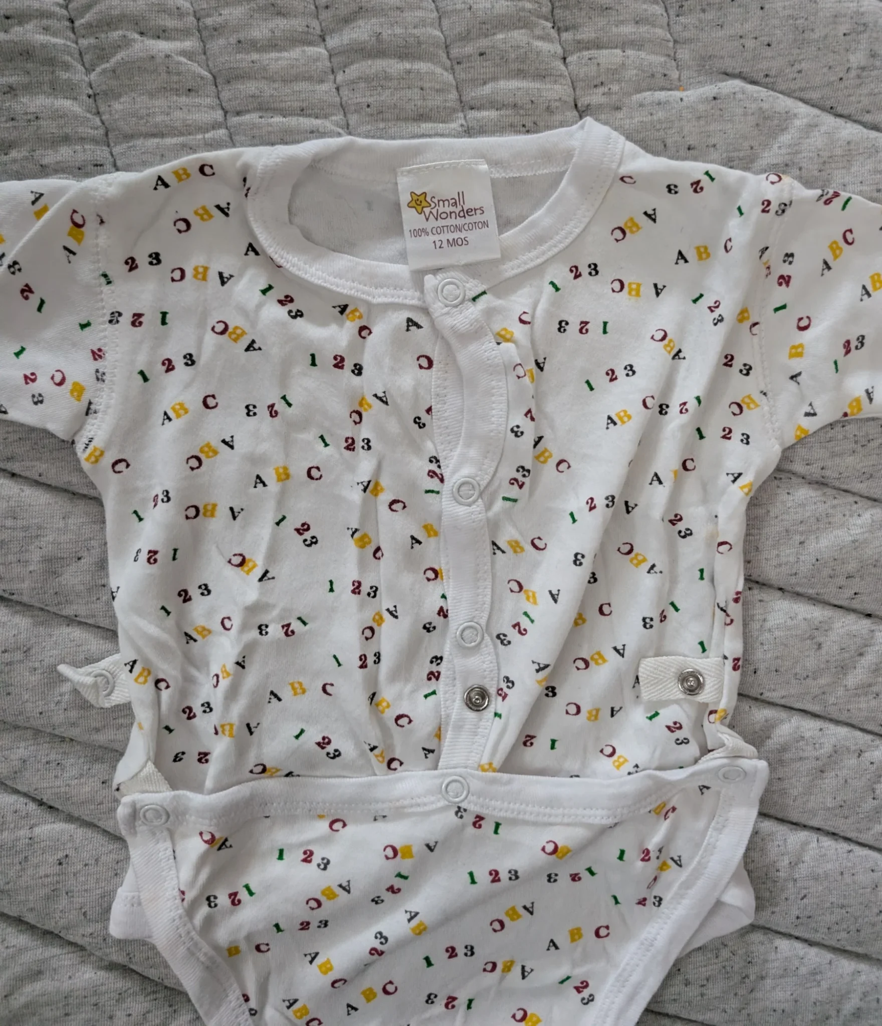Image for Cache-couche T-shirt 6-12 mois