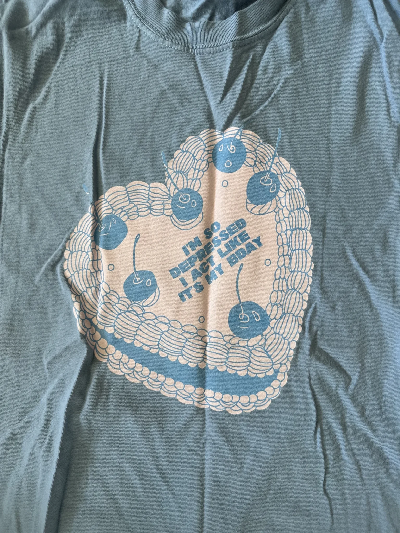 Image for Taylor Swift So Depressed T-Shirt S