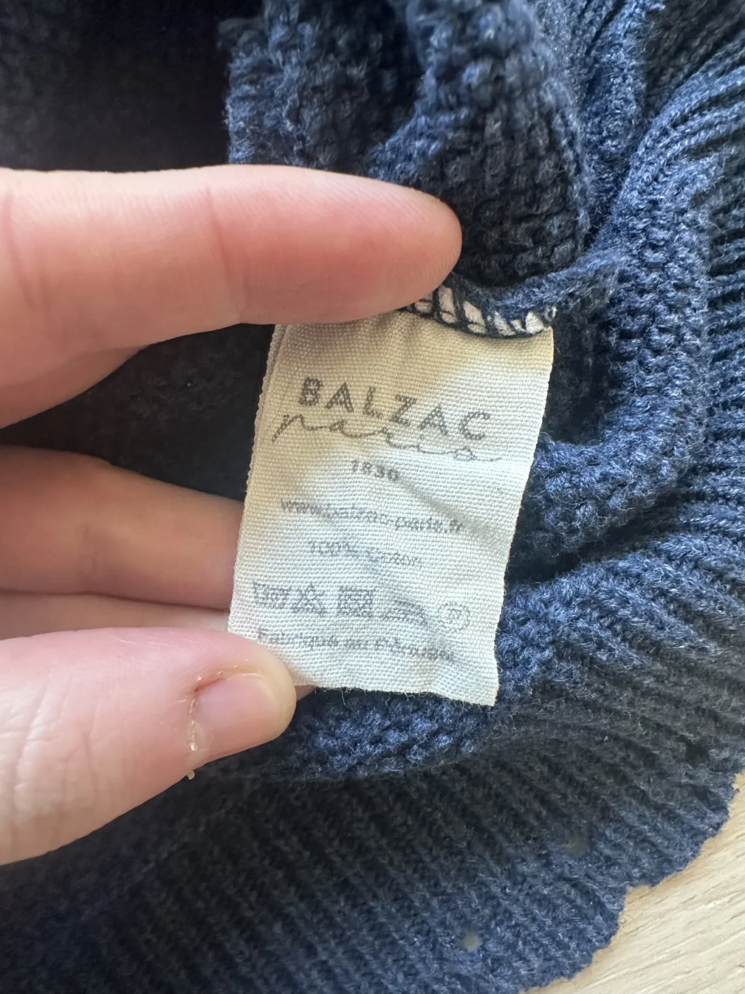 Image for Balzac Paris Knit Sweater XS