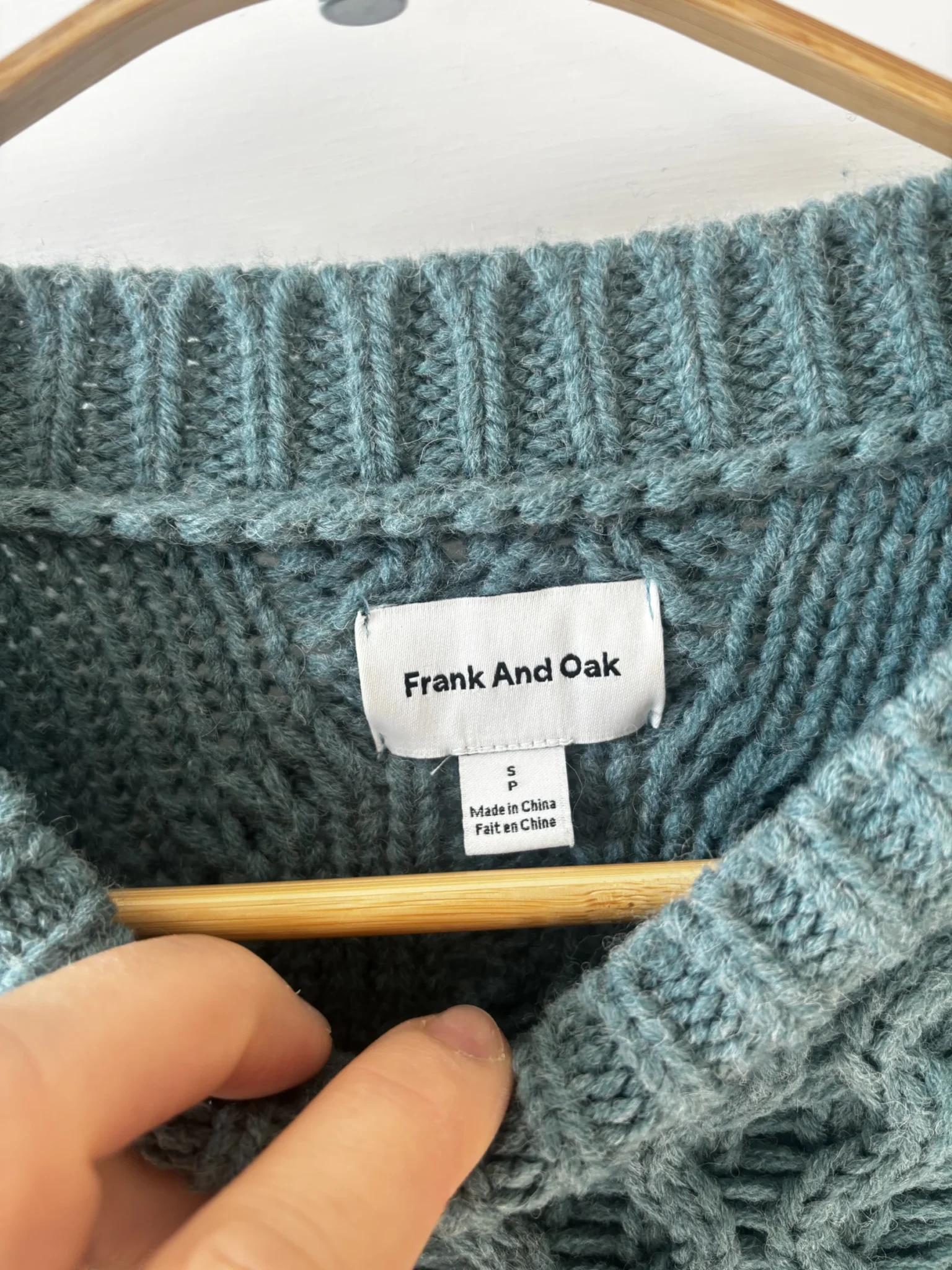 Image for ♥️Pull grosse maille FRANK AND OAK