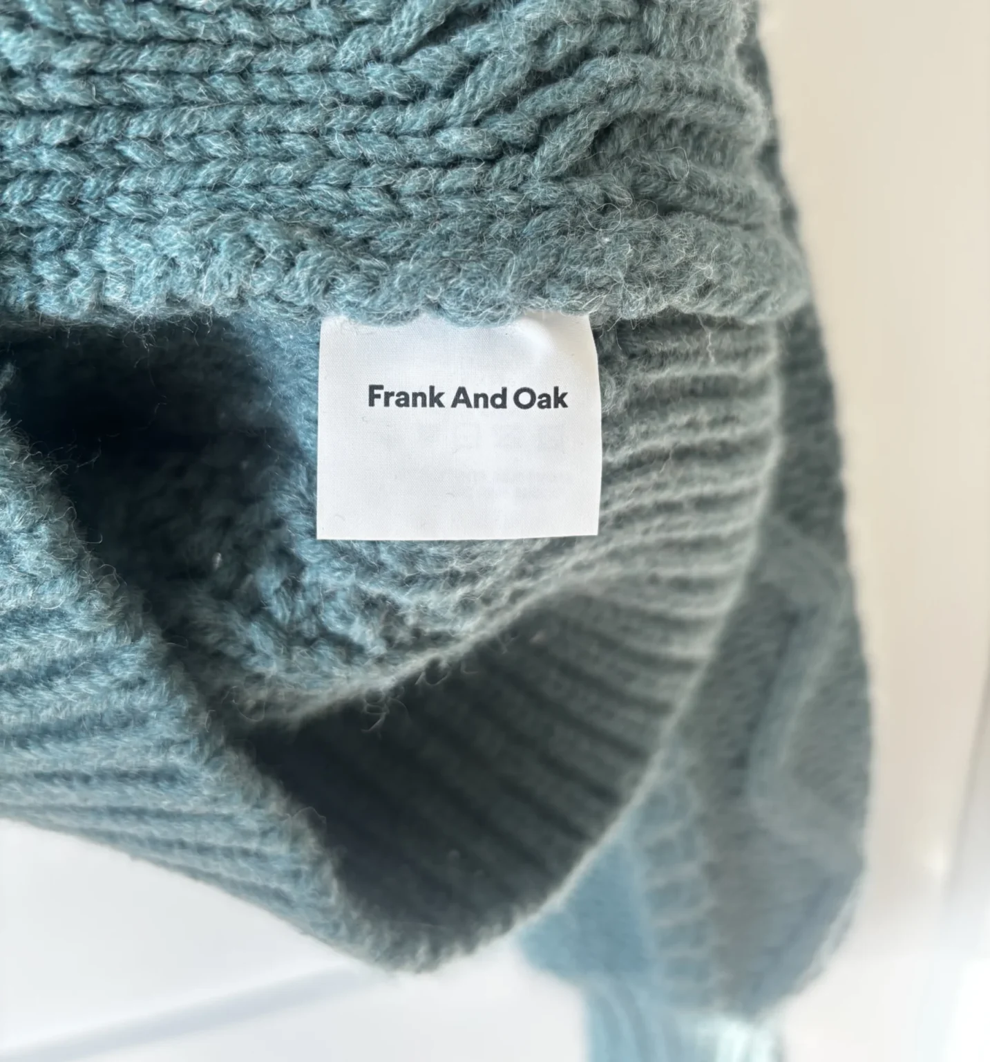 Image for ♥️Pull grosse maille FRANK AND OAK