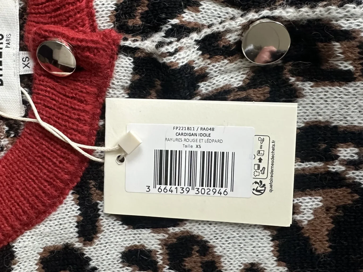 Image for Balzac Cardigan Idole XS