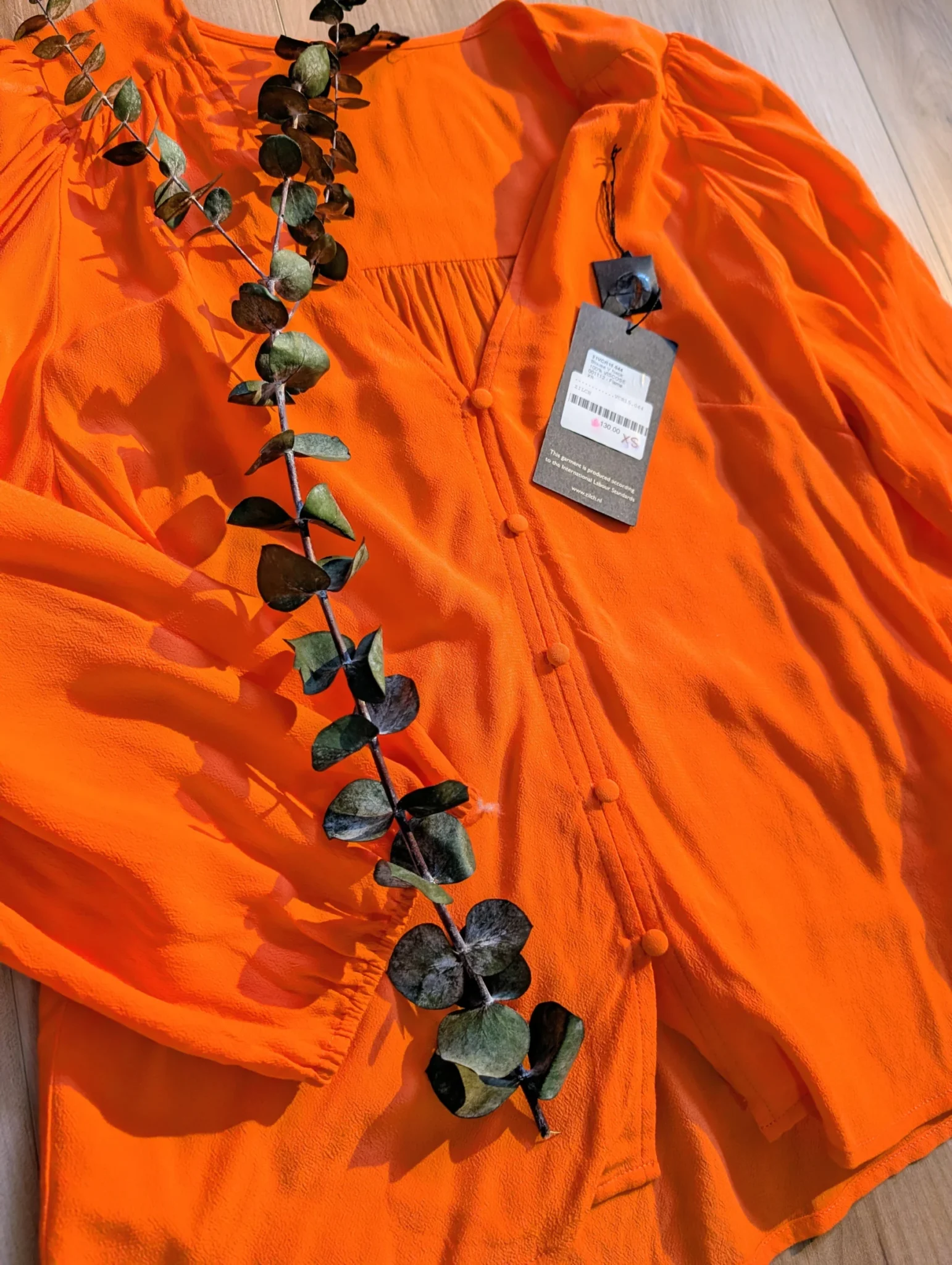 Image for Blouse orangée