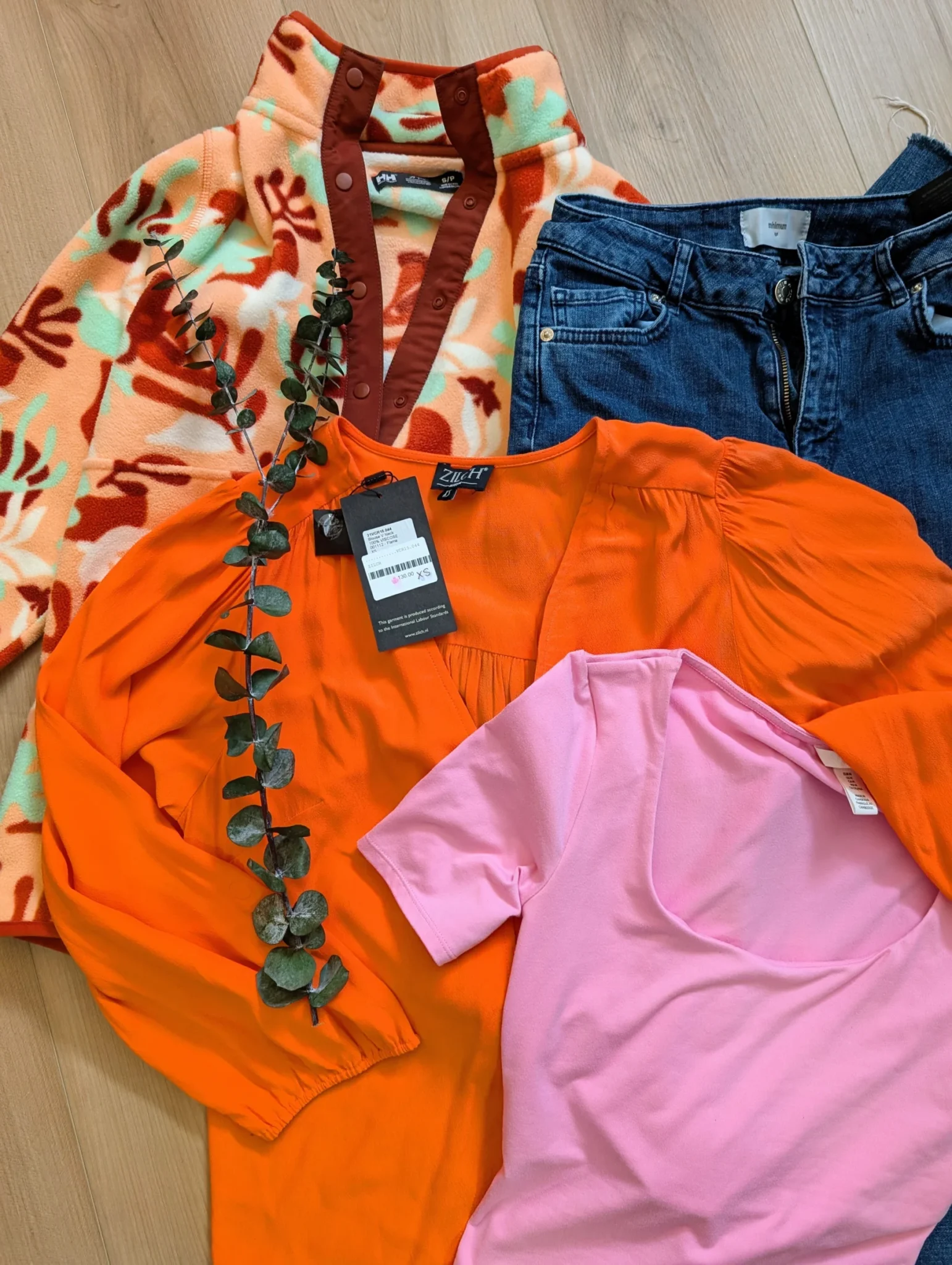 Image for Blouse orangée