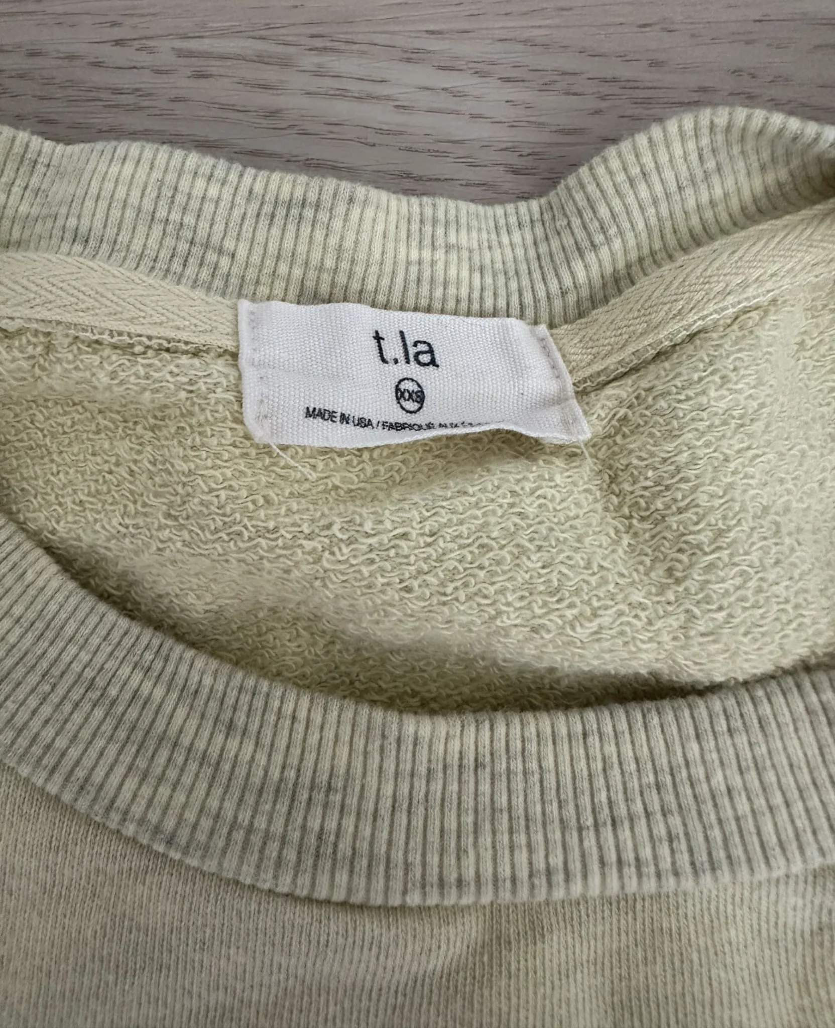 Image for Anthropologie T.La Puff Sleeve Pullover XXS