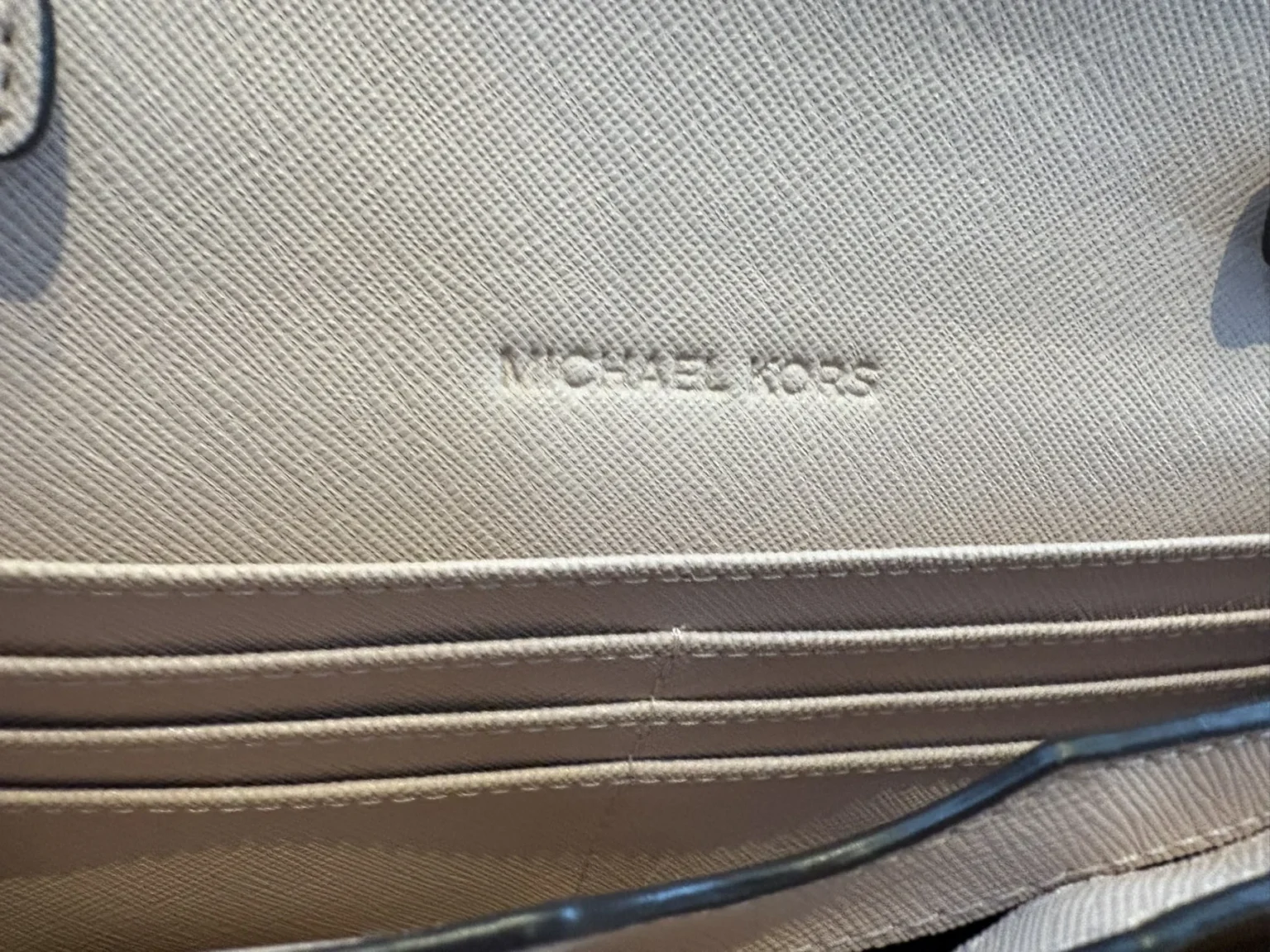 Image for Sac à main en cuir Michael Kors