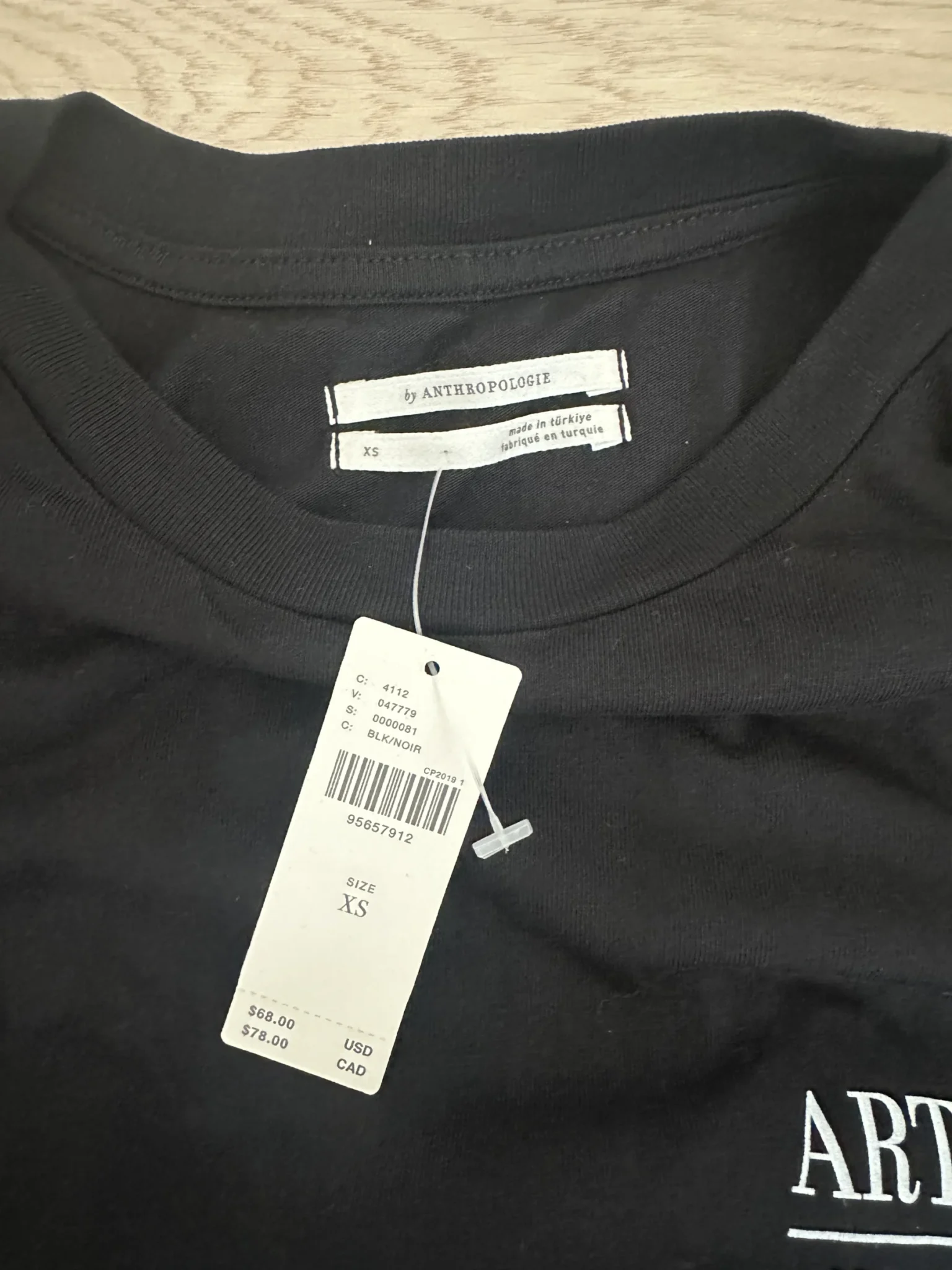 Image for Anthropology T-Shirt XS