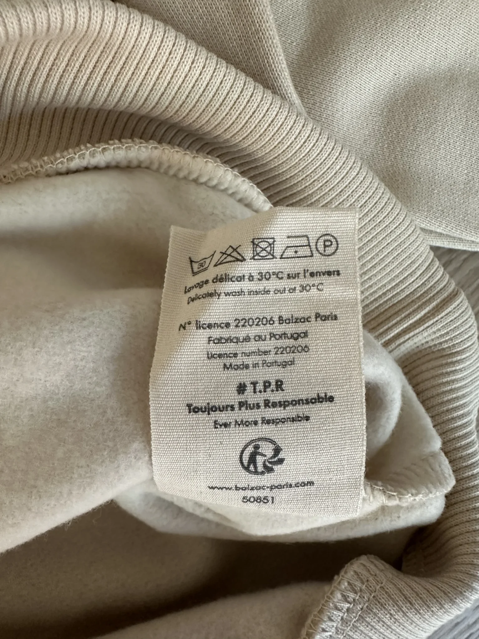 Image for Balzac Paris Jack Sweatshirt XS