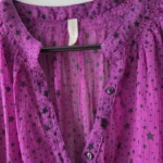 Thumbnail for Haut léger mauve avec étoile