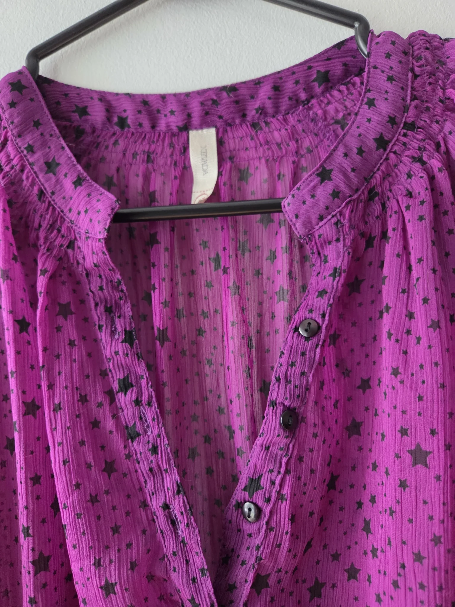 Image for Haut léger mauve avec étoile