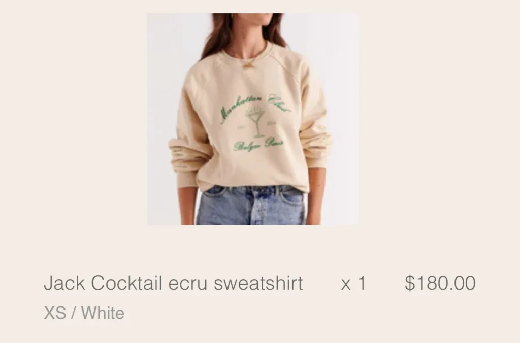 Image for Balzac Paris Jack Sweatshirt XS