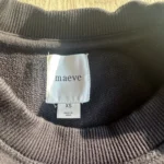 Thumbnail for Anthropologie Maeve Puff Sleeve Sweatshirt Tee XS