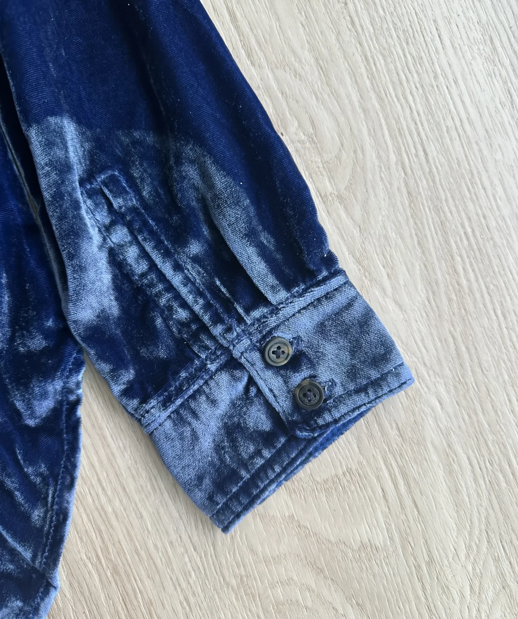 Image for Anthropologie Pilcro Velvet Shirt XS Small