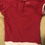 Thumbnail for Tee shirt style tunique rouge framboise 3 mois