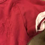 Thumbnail for Tee shirt style tunique rouge framboise 3 mois