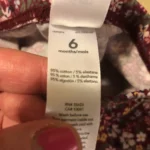 Thumbnail for Leggings bébé bordeaux-prune 6 mois
