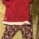Thumbnail for Leggings bébé bordeaux-prune 6 mois