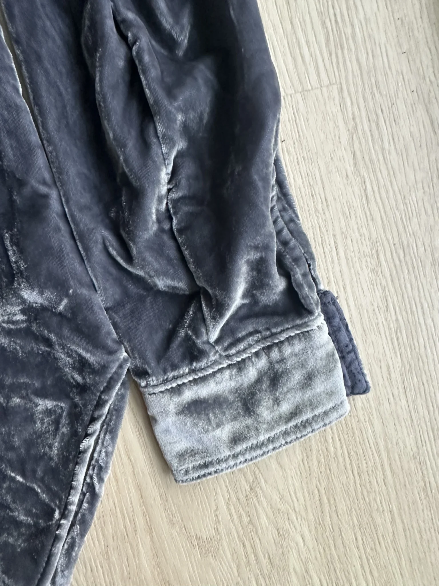 Image for Anthropologie Pilcro Velvet Shirt XXS