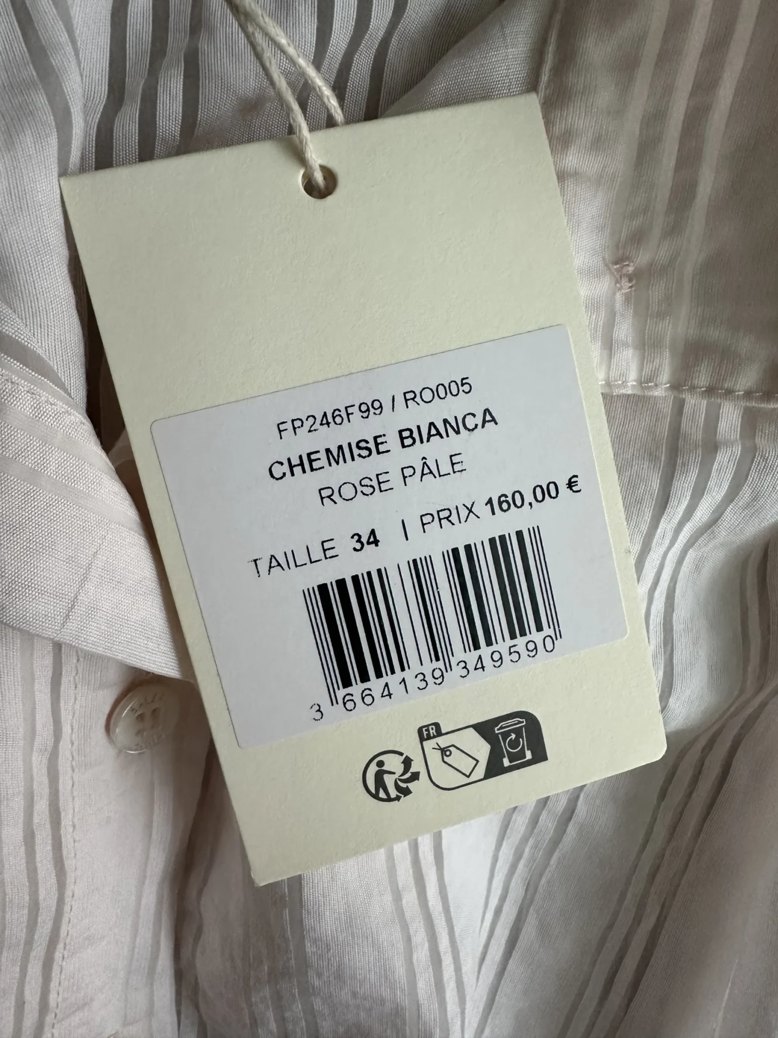 Image for Balzac Bianca 34 shirt