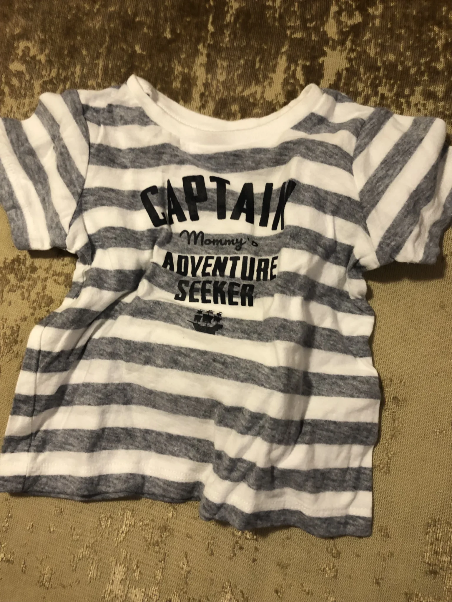 Featured image for Tee capitaine bébé unisexe 6 mois