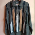 Featured thumbnail for Vintage Made in Canada wool blend printed jumper
