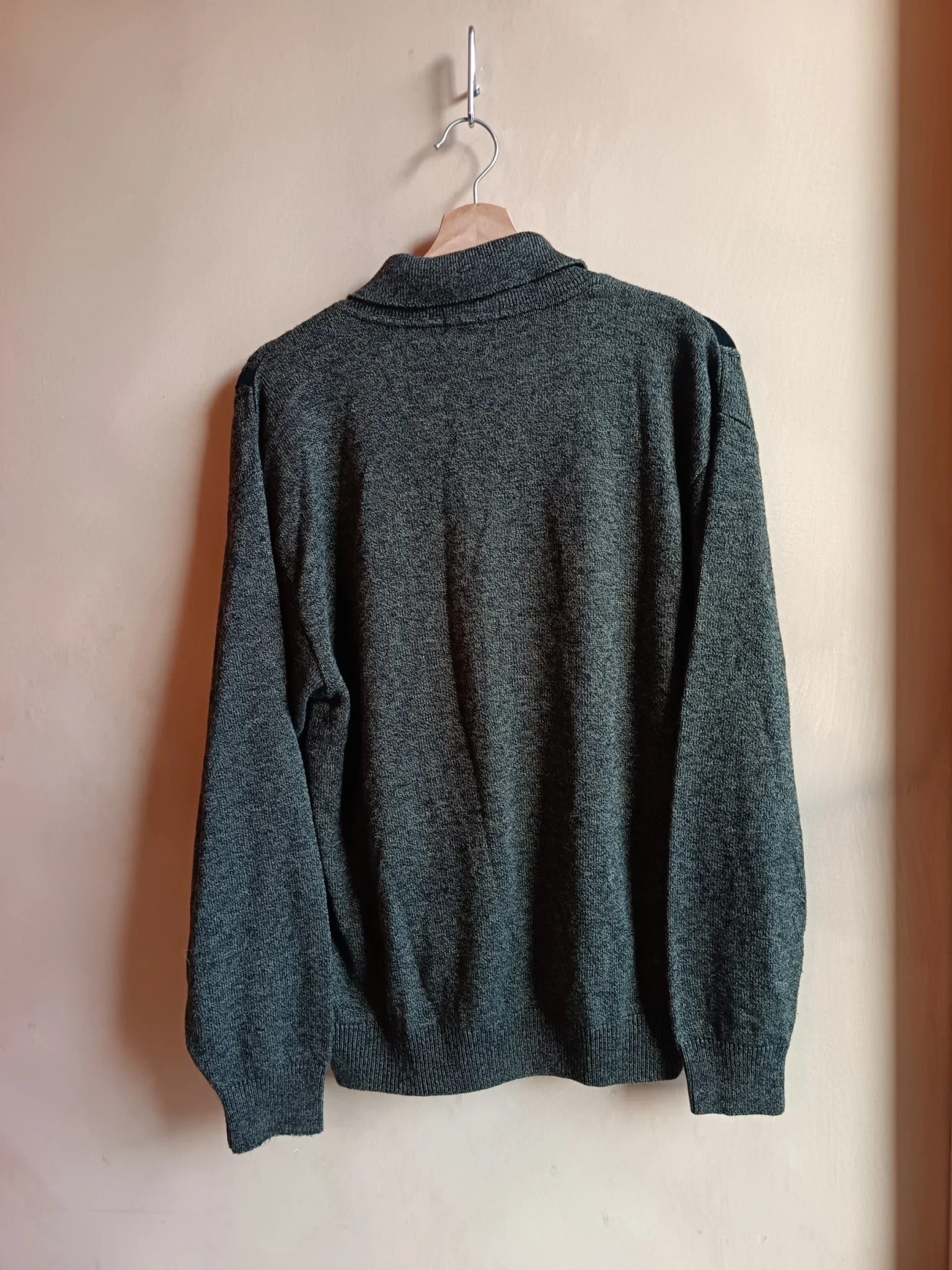 Image for Vintage Made in Canada wool blend printed jumper