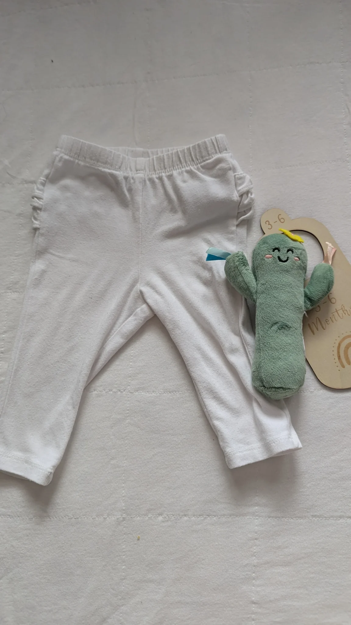 Featured image for 3-6 mois - pantalon blanc