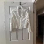 Thumbnail for Blouse blanche manches longues Wilfred Free