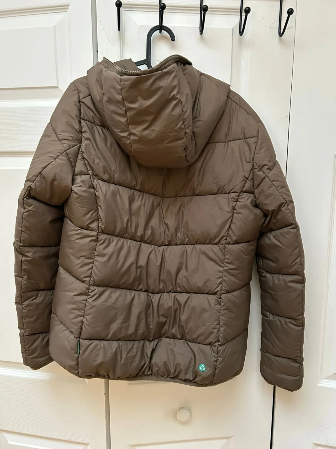 Image for Women's brown / khaki down puffer coat
