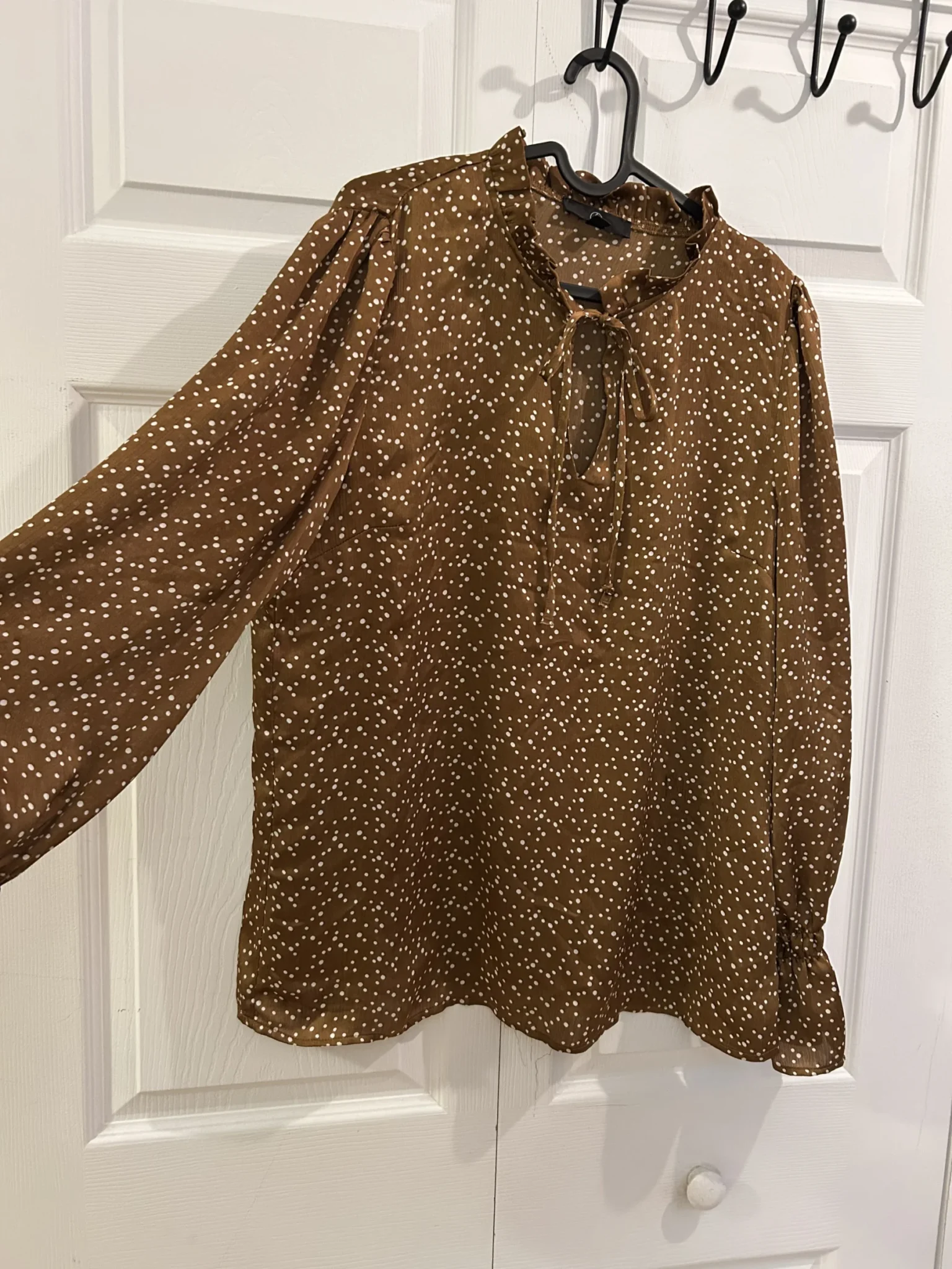 Image for Women's polka dot blouse