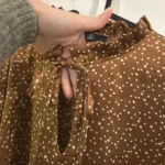 Thumbnail for Women's polka dot blouse