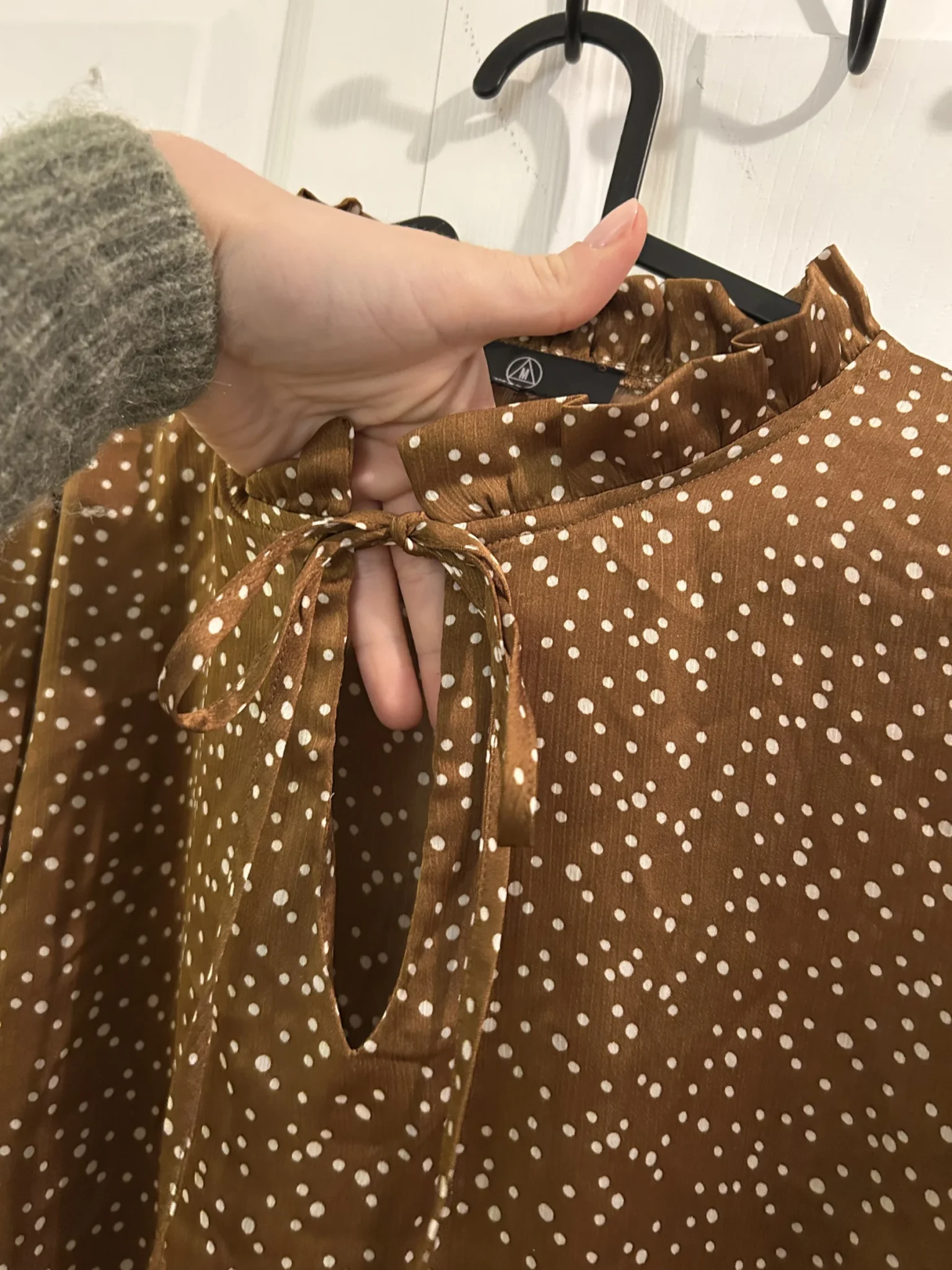 Image for Women's polka dot blouse