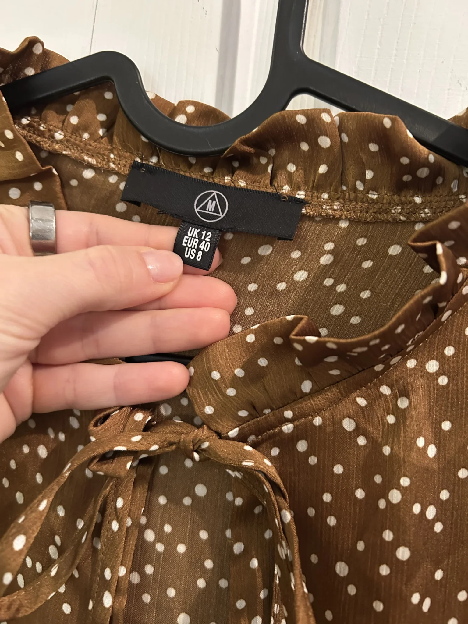 Image for Women's polka dot blouse
