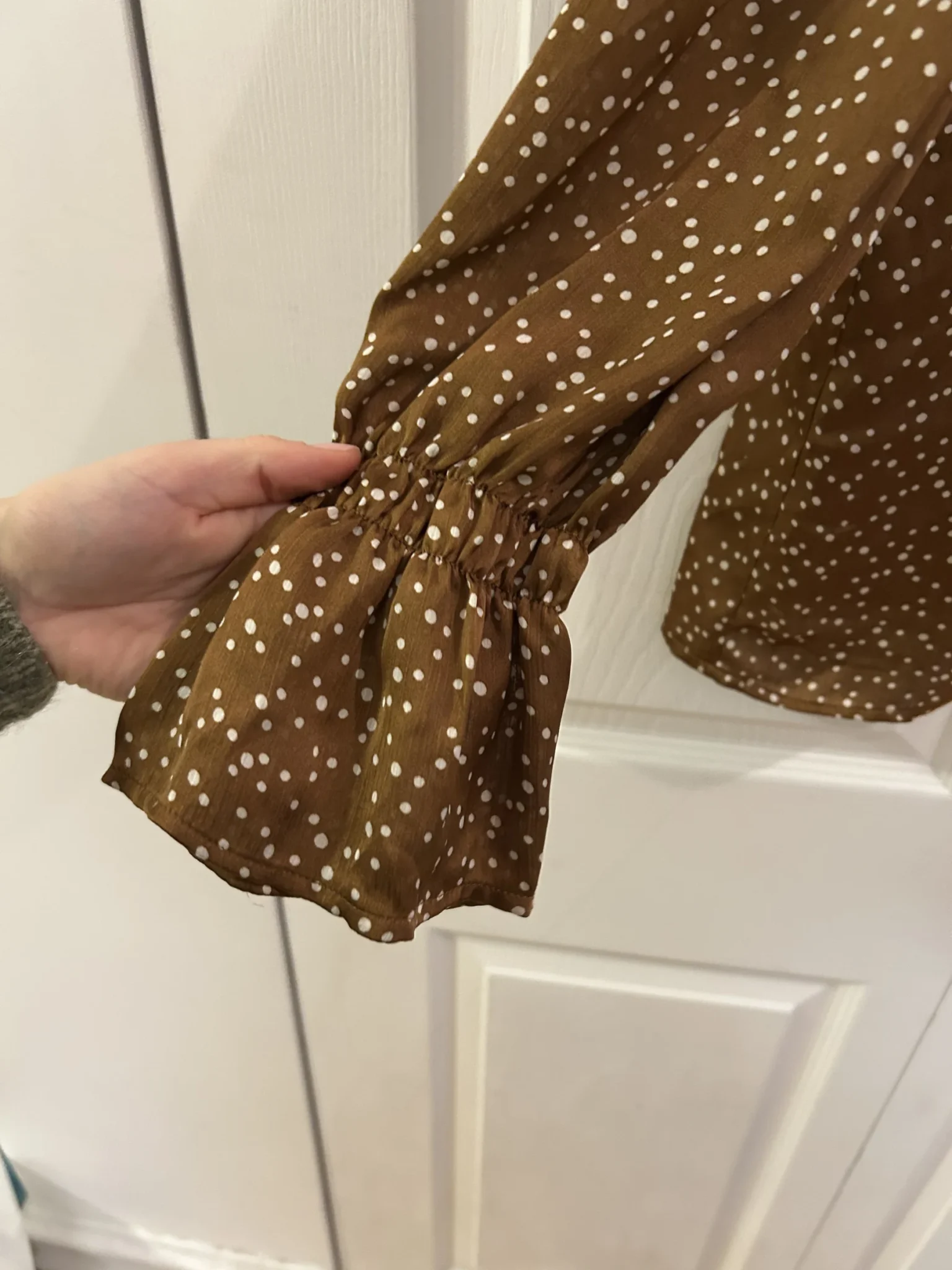 Image for Women's polka dot blouse