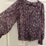 Featured thumbnail for Purple loose blouse