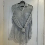 Featured thumbnail for Ralph Lauren - Chemise vichy bleu et blanc