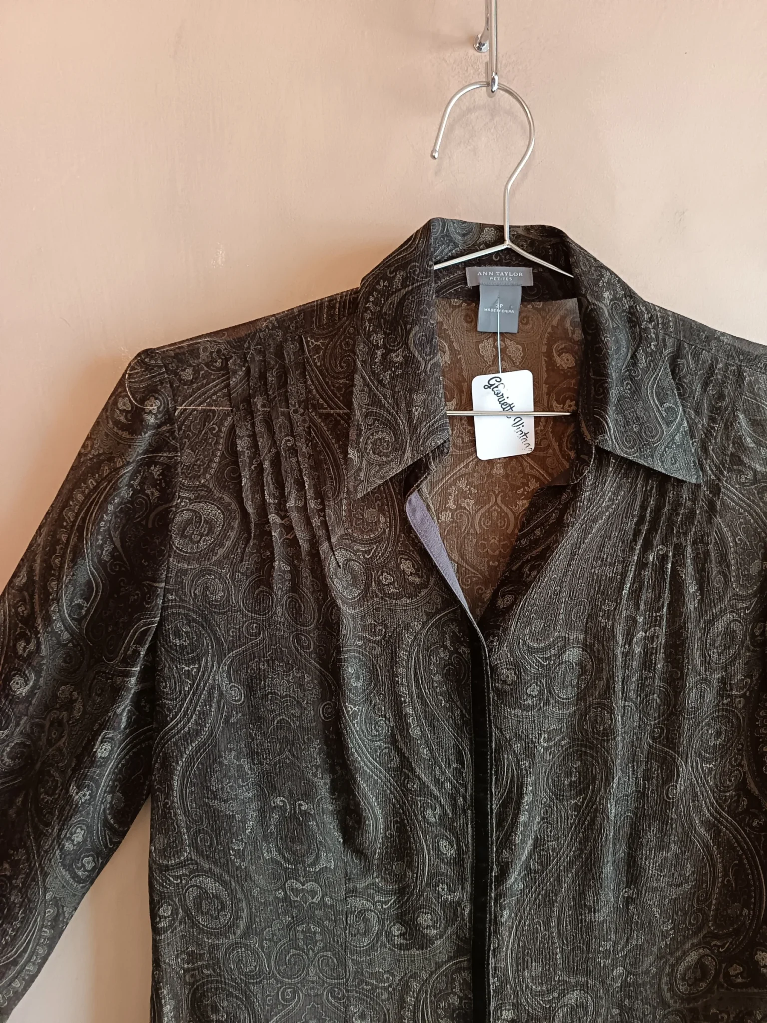 Image for Chemise en soie Ann Taylor