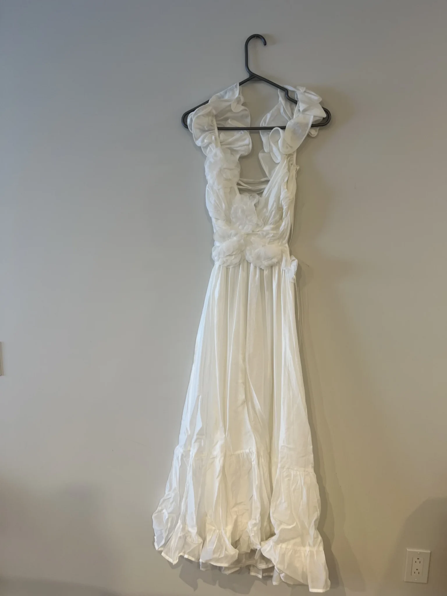 Image for White bohemian dress