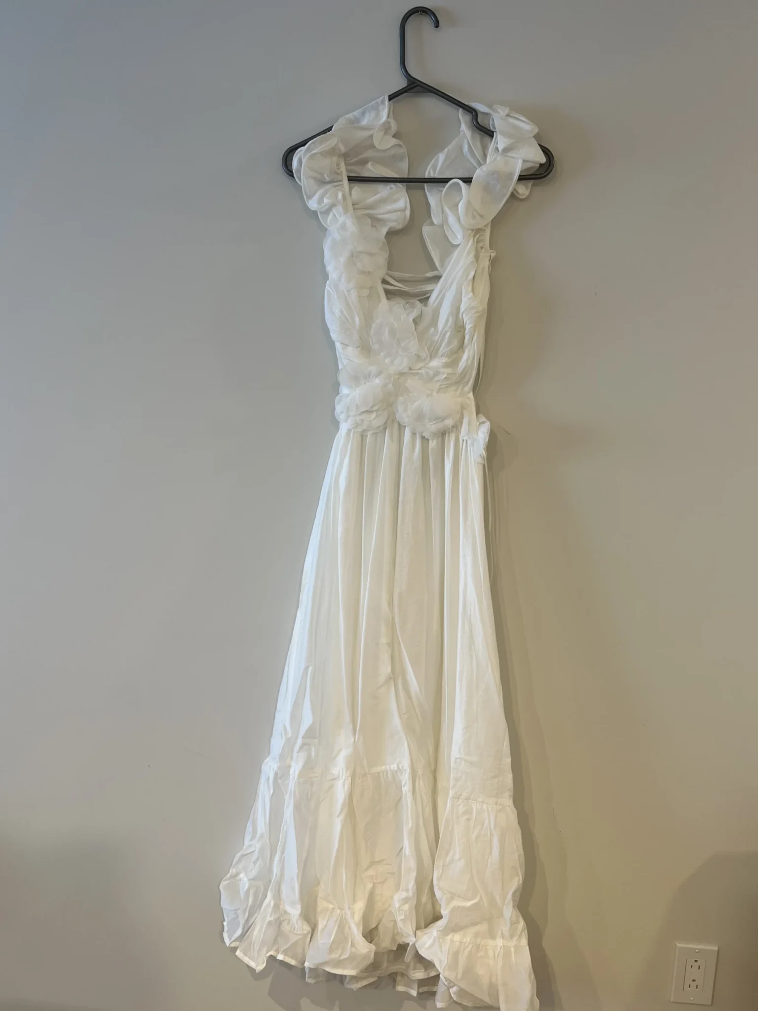 Image for White bohemian dress