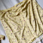 Featured thumbnail for Jupe couvre maillot jaune fleuri Lana Mennillo