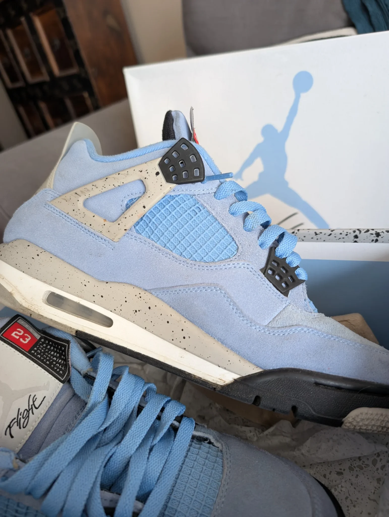 Image for Nike Jordan 4 UNC