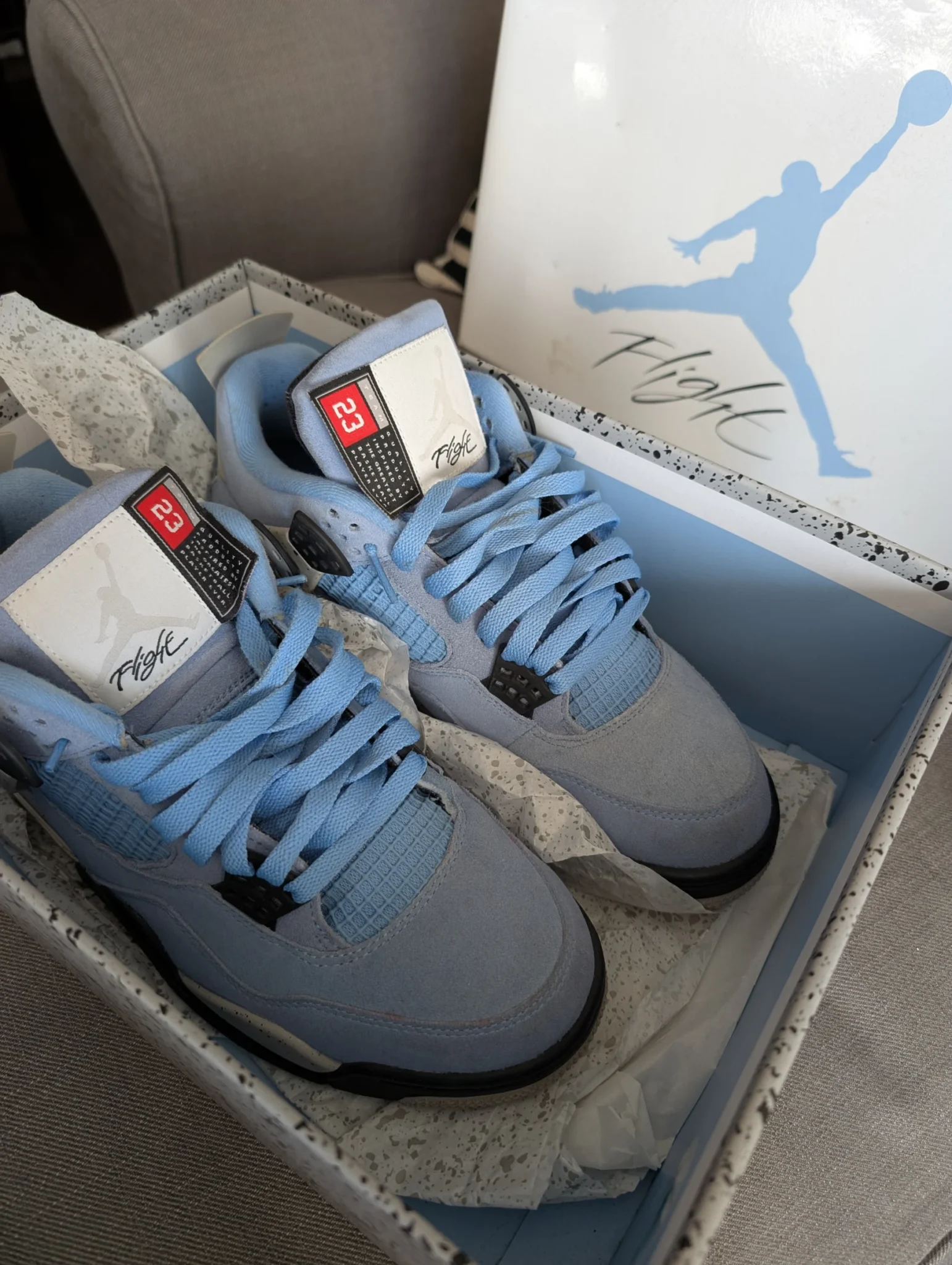 Image for Nike Jordan 4 UNC