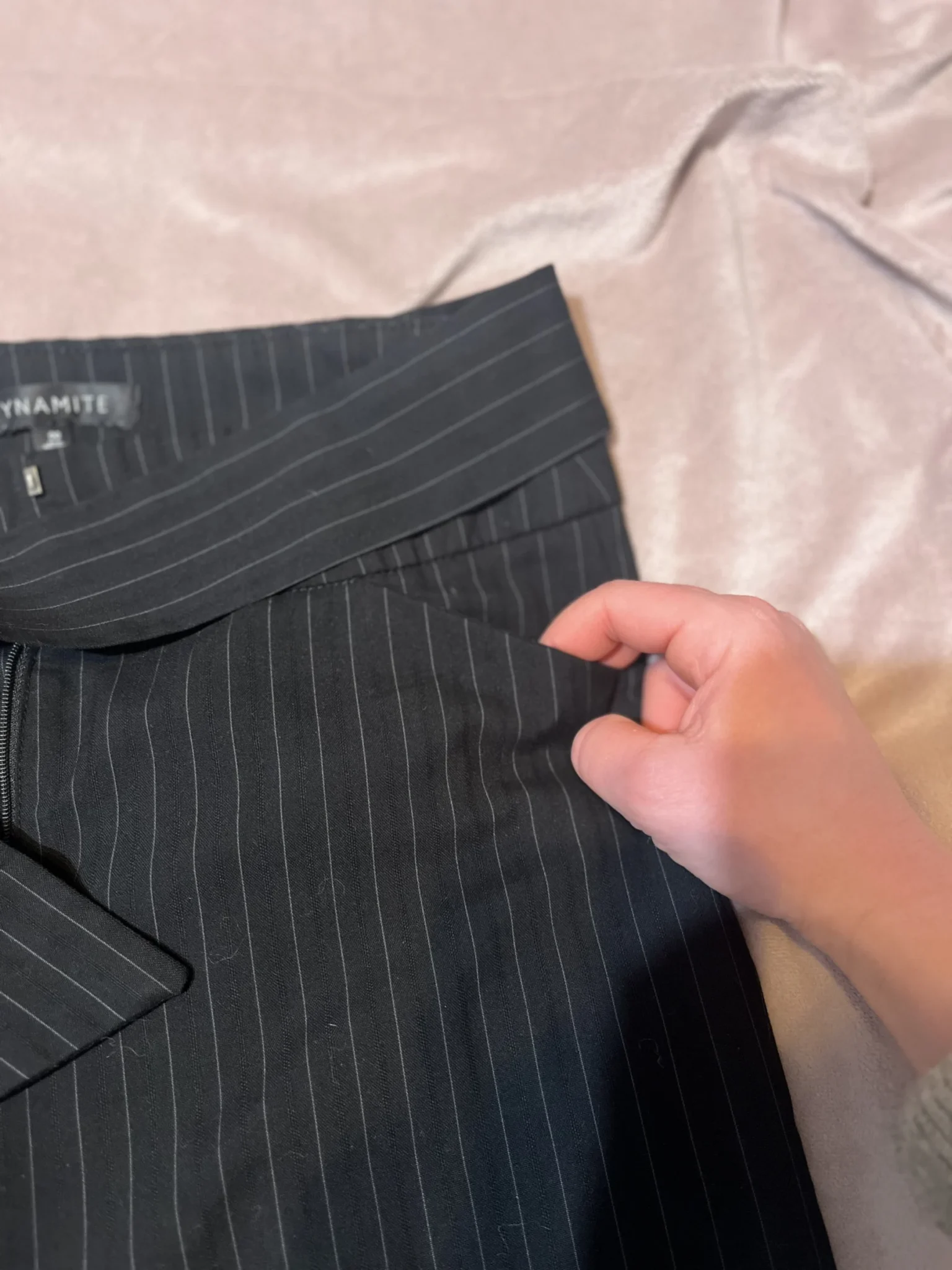 Image for Dynamite structured trousers - Slim fit - Size 00