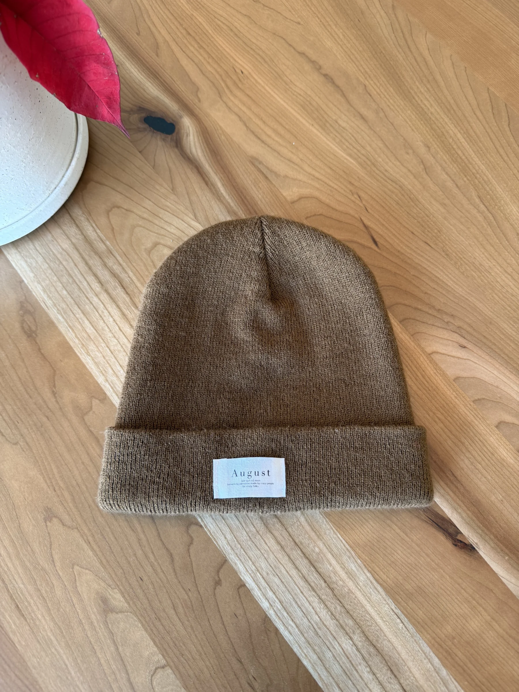 Tuque brune Mimi August Mimi August seconde main