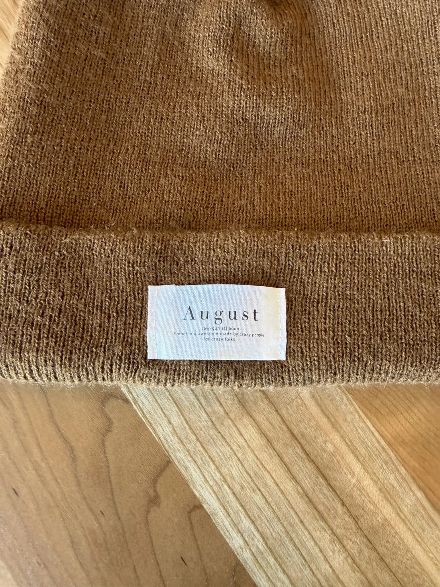 Image for Tuque brune Mimi August